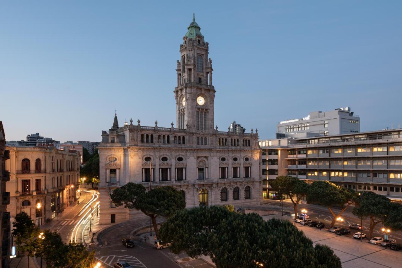 ホテル Eurostars Aliados ポルト エクステリア 写真 The San Diego City Hall